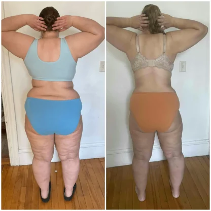 Woman who was able to lose over 30 pounds using Emma's coaching program
